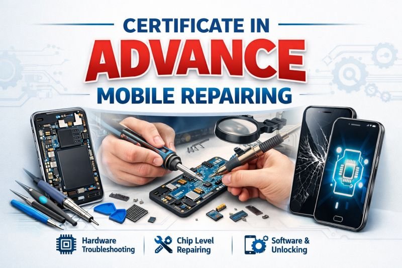 CERTIFICATE IN ADVANCE MOBILE REPAIRING ( S-135 )